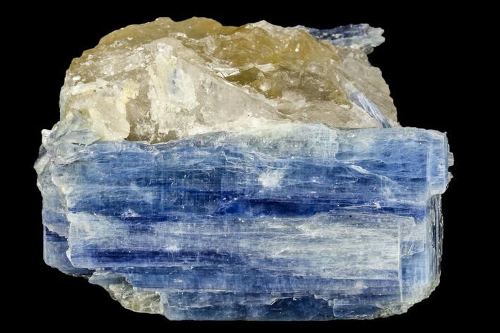 Vibrant Blue Kyanite Crystal In Quartz - Brazil #113473